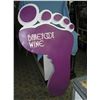 Image 1 : Barefoot wine large 38 inches wide by 66 inches high double sided store display sign