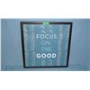 Image 1 : Focus on the Good wood art sign