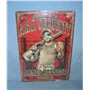 Image 1 : Protected by ARI security armed red neck  inside all tin advertising sign