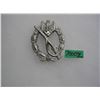 Image 1 : German Infantry assault badge silver color WWII retro style