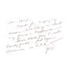 Image 1 : Comedian Jonathan Winters signed personal letter