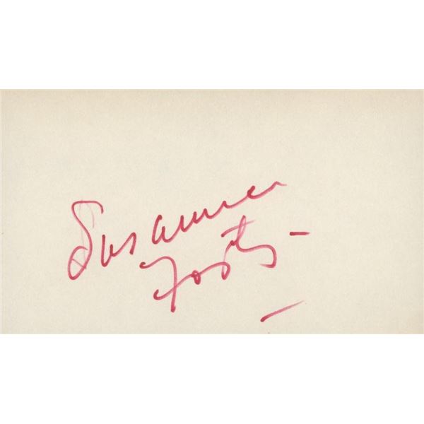 Phantom Of The Opera Susanna Foster original signature