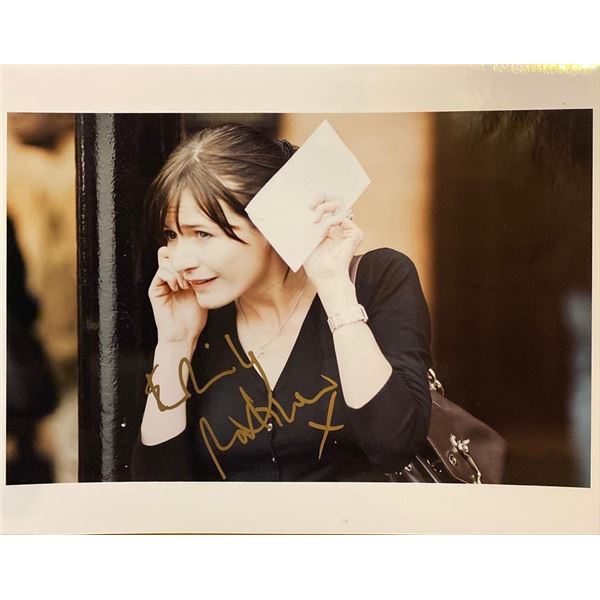 Emily Mortimer signed photo