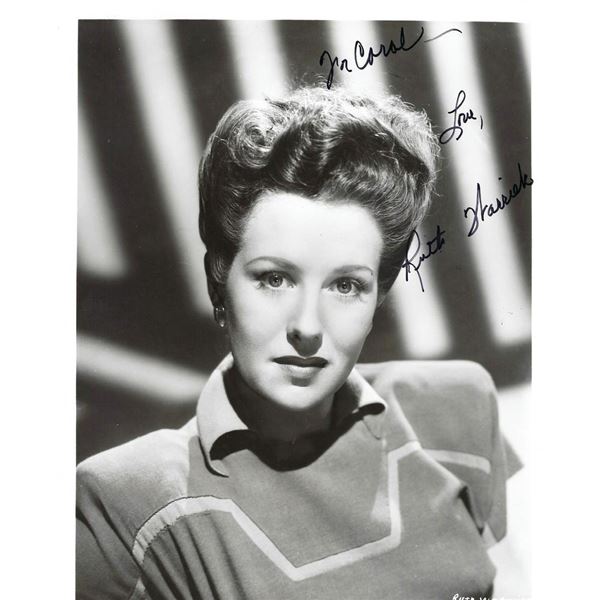 Soap Opera star Ruth Warrick signed photo