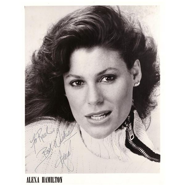 NCIS Alexa Hamilton signed photo