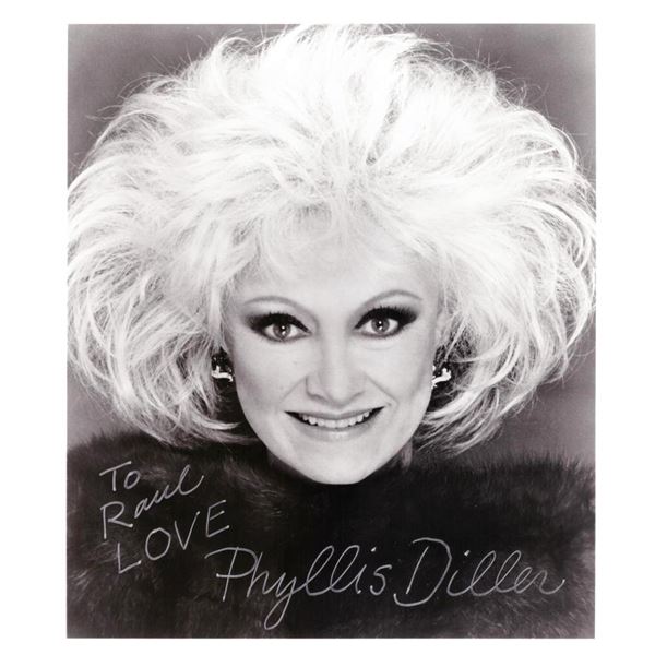 Eight On The Lam Phyllis Diller signed photo