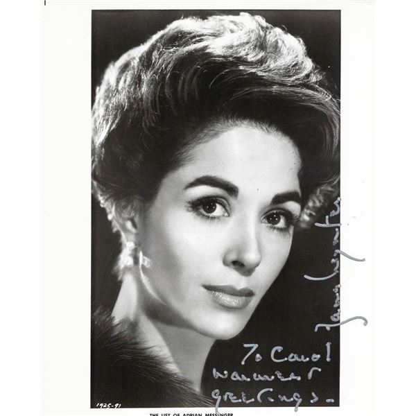 The List of Adrian Messenger Dana Wynter signed movie photo