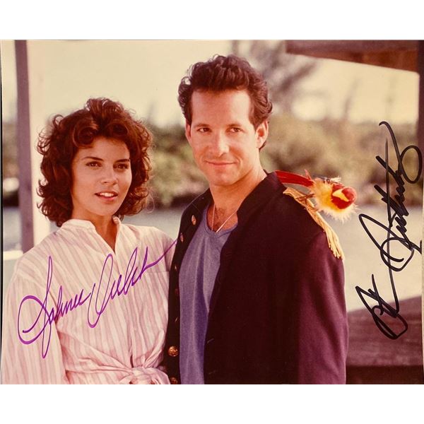 Cocoon Tahnee Welch and Steve Guttenberg signed movie photo