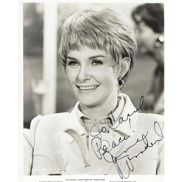 The Glass Menagerie Joanne Woodward signed movie photo