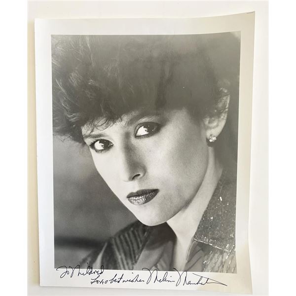 Melissa Manchester signed photo