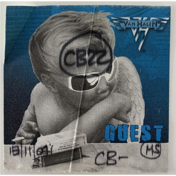 Van Halen backstage pass