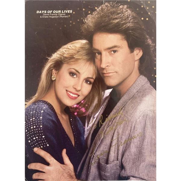 Days of Our Lives Genie Francis signed photo