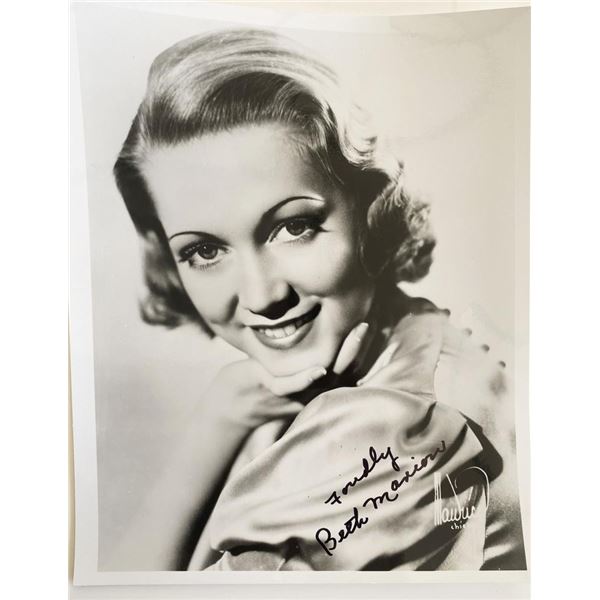 Trail of Terror Beth Marion signed photo