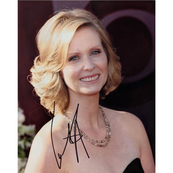 Sex in The City Cynthia Nixon signed photo