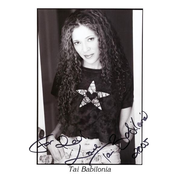 Olympic Figure Skater Tai Babilonia signed photo