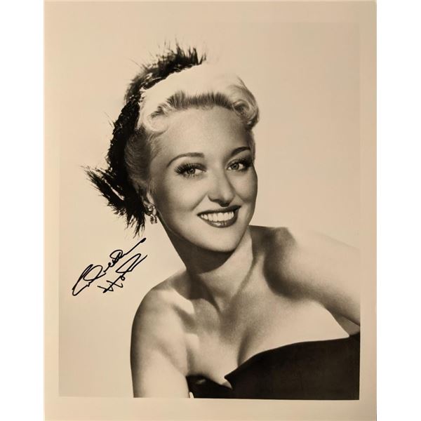 All About Eve Celeste Holm signed photo