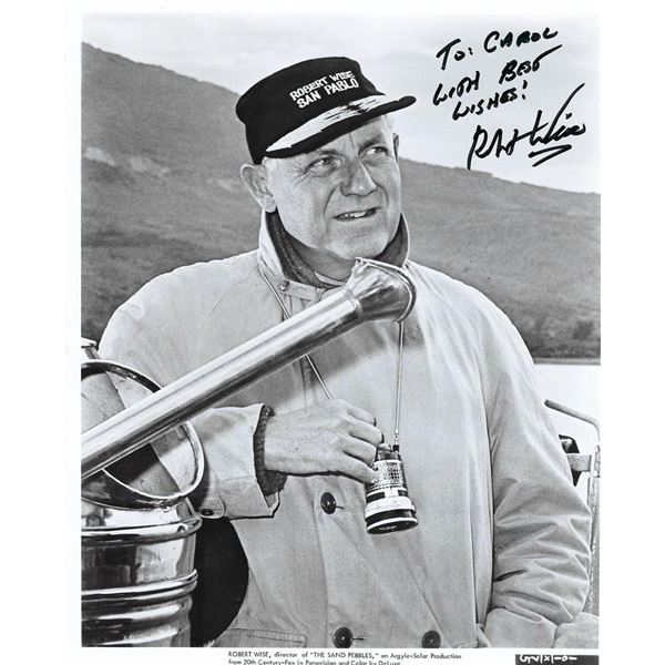 The Sound of Musics Robert Wise signed movie photo