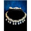 Image 1 : Signed Coro Aurora Borealis Necklace & Crystal Drop Earring Set