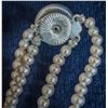 Image 4 : Vintage Faux Pearl Jewelry Lot – One Necklace has Sterling Clasp