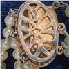 Image 6 : Vintage Faux Pearl Jewelry Lot – One Necklace has Sterling Clasp