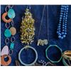 Image 2 : Colorful Vintage & Modern Jewelry Lot – Enamel Bracelets, Anthropologie, Green & Blue
