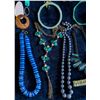 Image 3 : Colorful Vintage & Modern Jewelry Lot – Enamel Bracelets, Anthropologie, Green & Blue