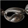 Image 3 : Vintage Sculptural Silver-Plated Link Necklace – Organic Modernist Design