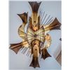 Image 1 : Vintage Brutalist Torch-Cut Metal Wall Sculpture