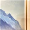 Image 2 : Framed Mountain Landscape Painting