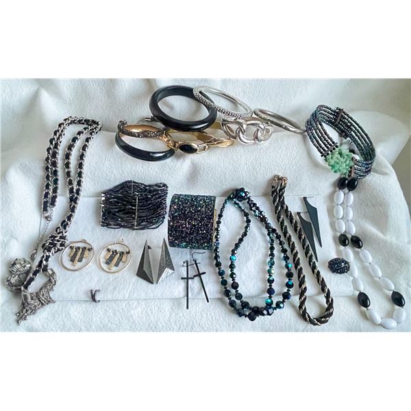 MIxed Lot of Vintage and Modern Costume Jewelry