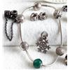 Image 2 : Pandora Lot – 2 Essence Collection Bracelets with Retired Essence Charms + Authentic Pandor