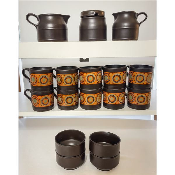 Vintage Kiln Craft “Hermes” Ironstone Pottery Lot – Staffordshire England