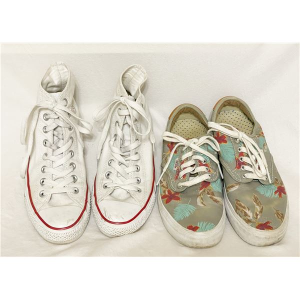 Converse High Top Sneakers & Vans Skate Shoes