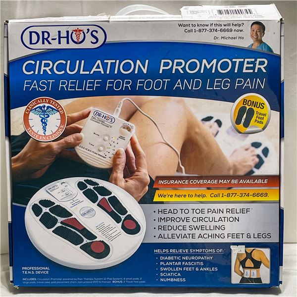 Dr. Ho’s Circulation Promoter Foot & Leg Pain Relief TENS Device