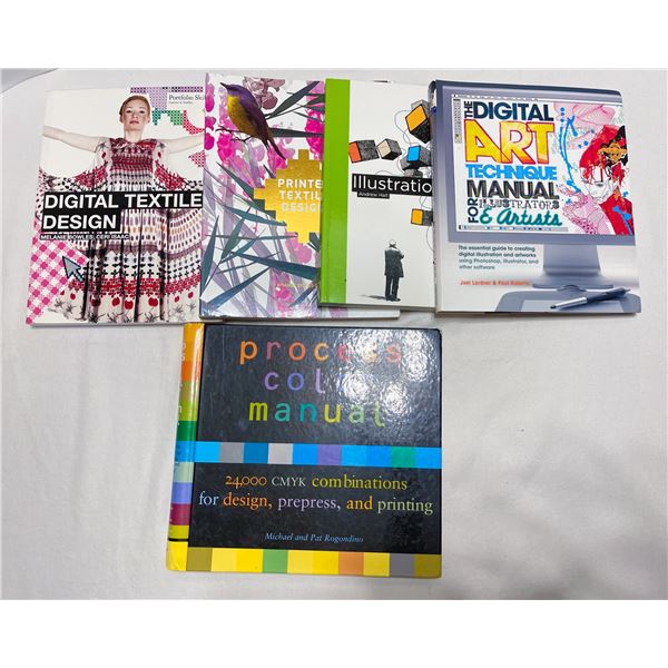 Digital Art & Textile Design Books – Illustration, Pattern Design & Process Color Manual