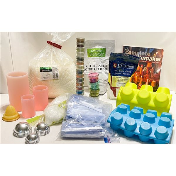 Large Candle, Soap & Bath Bomb Making Supply Lot
