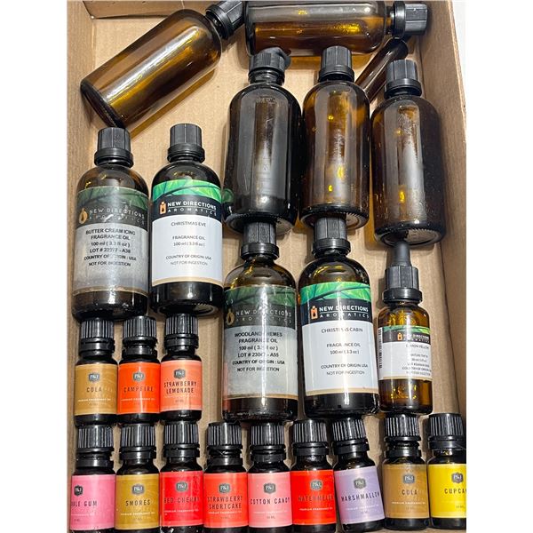Lot of Fragrance Oils – Candle, Soap, and Bath Product Scents