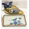 Image 5 : Vintage Tonalá Pottery Collection – Ken Edwards Mexican Art Pottery, Hand-Painted Birds, Ow