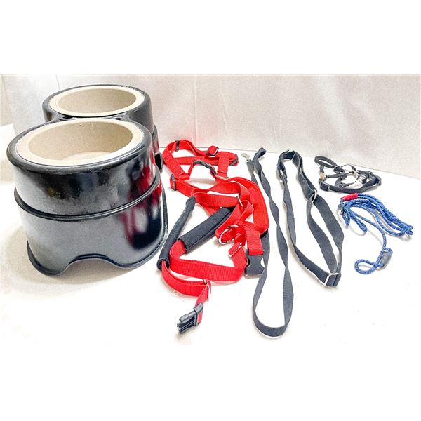 Pet Items Including dog skijoring harness
