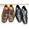 Image 1 : 2 Pairs Men’s Leather Dress Shoes – Bostonian & Steve Madden, Size 12