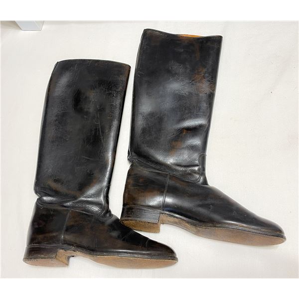 Antique Leather Riding Boots – Youth or Adolescent Size