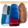 Image 2 : Large Lot of Velvet and Velour Fabric – Assorted Colors
