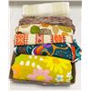 Image 1 : Lot of Vintage Fabric – Retro Prints & Textures