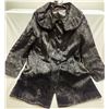 Image 1 : Vintage Joe Ball Imported Pile Fabric Coat – Faux Persian Lamb, Mid-Century, Size M/L