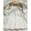 Image 2 : Vintage Arctic Fox Fur Coat – Luxurious Natural White, Size L/XL