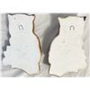 Image 4 : Vintage Chalkware Owl Wall Plaques – Pair