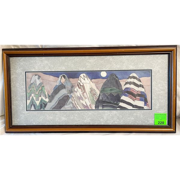 Print of November Moon by Irene Klar