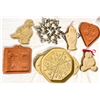 Image 1 : Lot of Cookie Molds & Ornate Snowflake Cutter – Brown Bag Cookie Art & Fox Run Craftsmen
