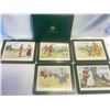 Image 1 : Set of Vintage Golf-Themed Placemats – C & G Prints Ltd.