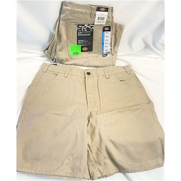 2 Pair - New with Tags - Dickies Duck Carpenter Shorts – Size 34